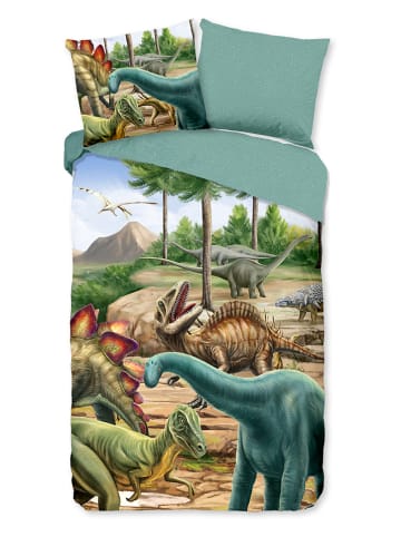 Good Morning Komplet pościeli "Prehistory" ze wzorem