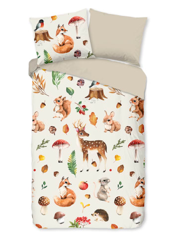 Good Morning Beddengoedset "Autumn" beige