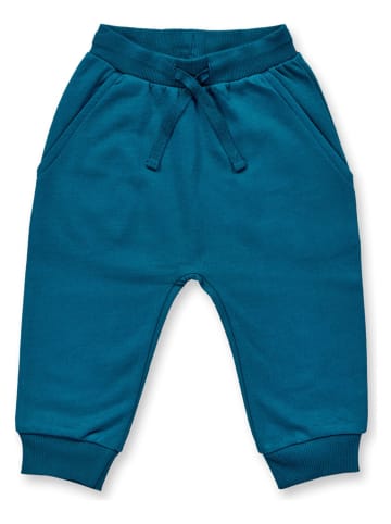 Sense Organics Spodnie dresowe "Prabu" w kolorze morskim