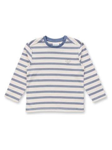 Sense Organics Longsleeve "Luke" in Grau/ Blau
