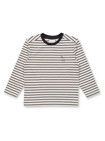 Sense Organics Longsleeve "Luke" in Schwarz/ Weiß