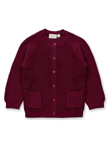 Sense Organics Cardigan "Tulia" in Bordeaux