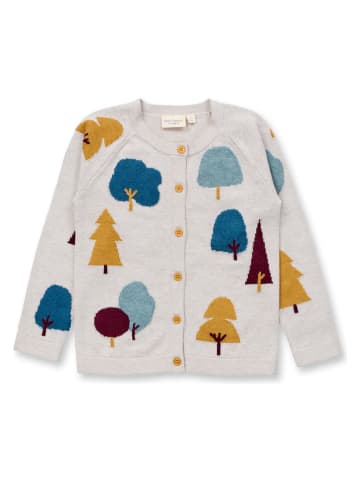 Sense Organics Cardigan "Ova" in Creme/ Bunt