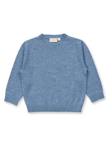 Sense Organics Wollpullover "Ike" in Blau