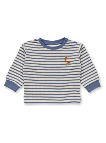 Sense Organics Koszulka "Piloo" w kolorze niebiesko-szarym