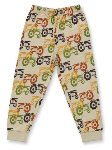 Sense Organics Pyjama "Long John" beige/meerkleurig