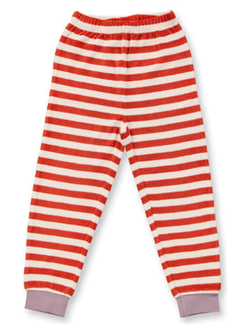 Sense Organics Pyjama "Long John" in Rot/ Mauve