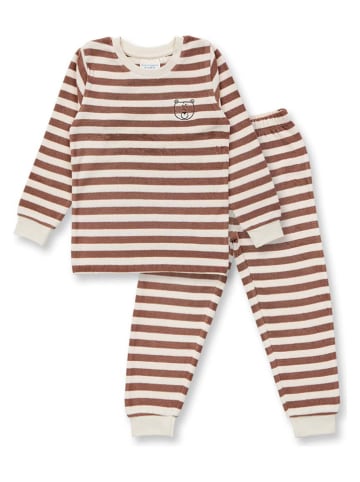 Sense Organics Pyjama "Long John" in Braun
