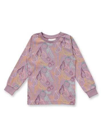 Sense Organics Pyjama "Long John" mauve/meerkleurig