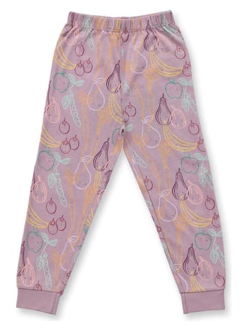 Sense Organics Pyjama "Long John" in Mauve/ Bunt