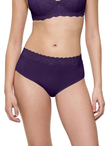 Triumph Pełne figi high waist w kolorze ciemnofioletowym