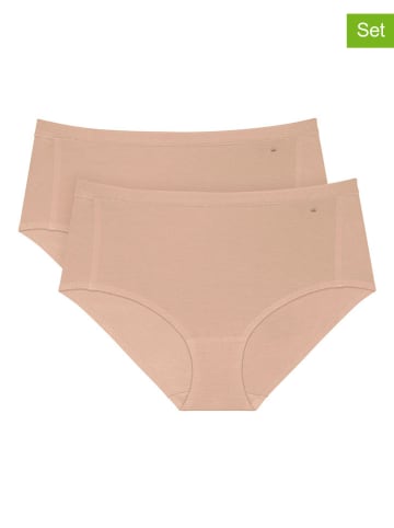 Triumph 2-delige set: tailleslips beige