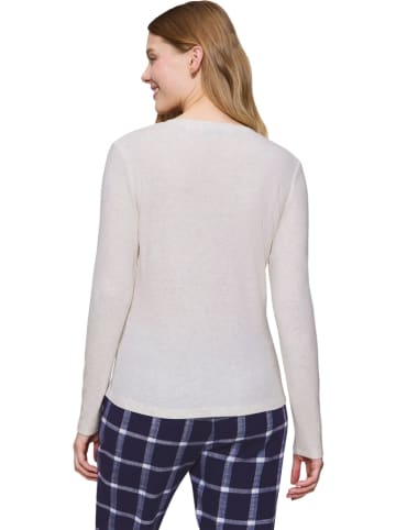 Triumph Pyjama-Oberteil in Creme