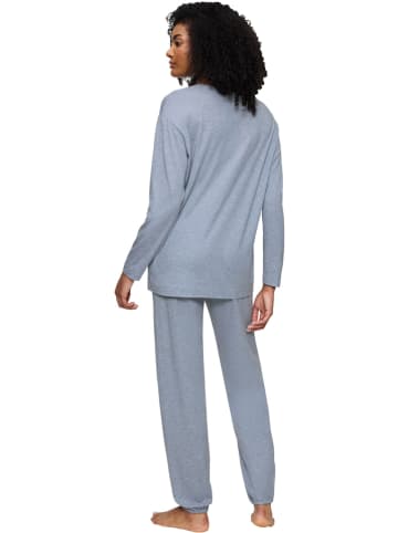 Triumph Piżama w kolorze błękitnym