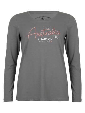 Roadsign Longsleeve in Grau
