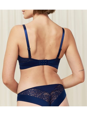 Triumph Biustonosz "Vivid Spotlight" w kolorze granatowym