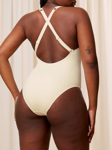 Triumph Badeanzug "Flex Smart Summer" in Creme