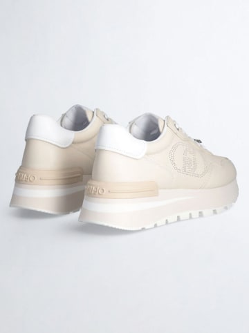 Liu Jo Leren sneakers crème