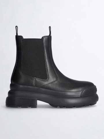 Liu Jo Leren chelseaboots zwart