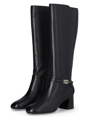 Liu Jo Leder-Stiefel "Babi" in Schwarz