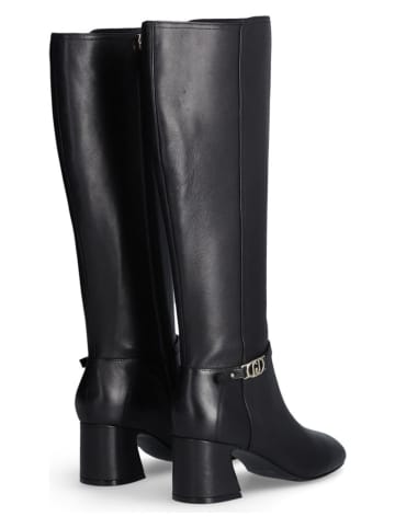 Liu Jo Leder-Stiefel "Babi" in Schwarz