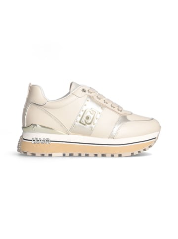 Liu Jo Leren sneakers beige