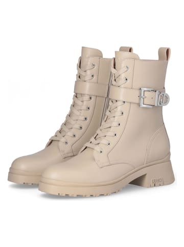 Liu Jo Leren boots beige