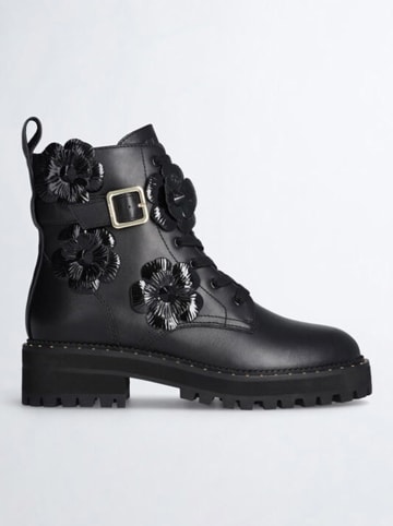 Liu Jo Leren boots zwart