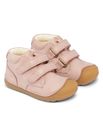 Bundgaard Leder-Lauflernschuhe in Rosa