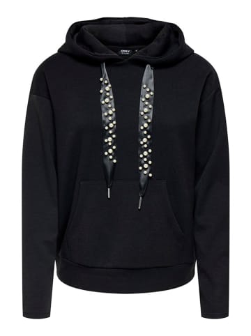 ONLY Hoodie in Schwarz