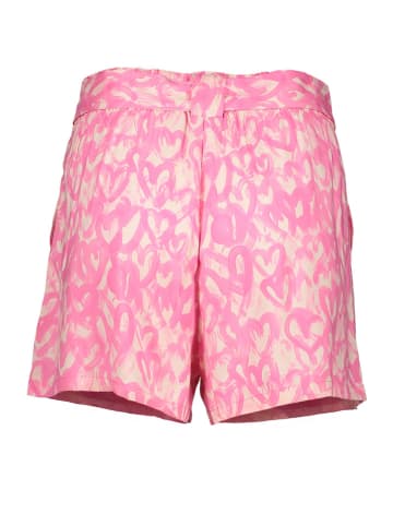 ONLY Shorts "Nova" in Rosa/ Weiß