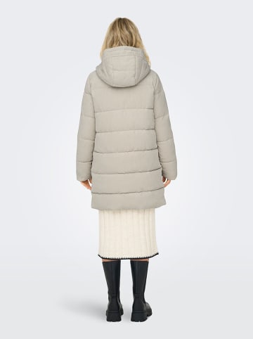 ONLY Płaszcz pikowany w kolorze beżowym