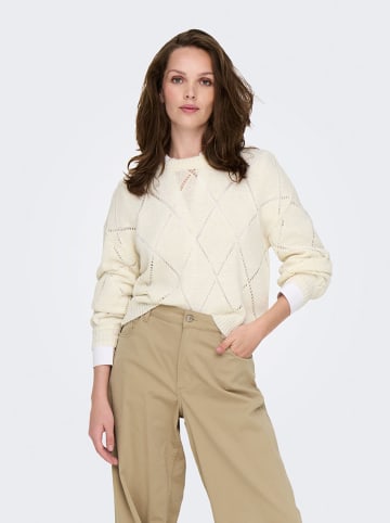 ONLY Pullover in Creme