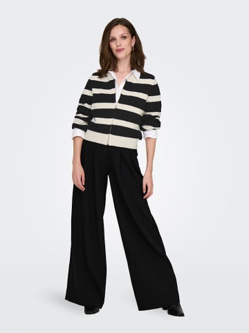 ONLY Cardigan in Schwarz/ Creme
