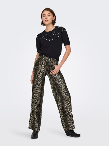 ONLY Dżinsy - Regular fit - w kolorze beżowo-jasnobrązowo-czarnym