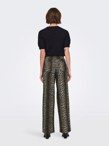 ONLY Spijkerbroek - regular fit - beige/lichtbruin/zwart