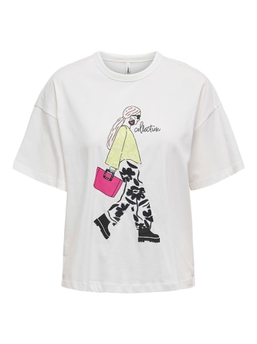 ONLY Shirt "Tenna" in Weiß