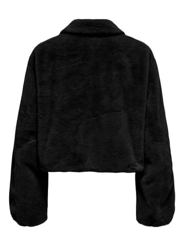 ONLY Teddyfelljacke in Schwarz