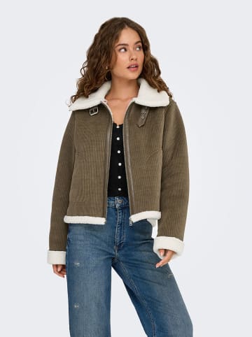 ONLY Übergangsjacke in Hellbraun