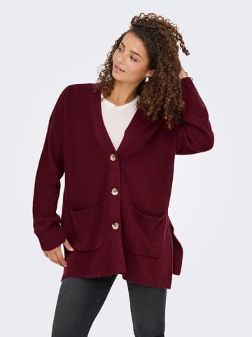 ONLY Cardigan in Bordeaux