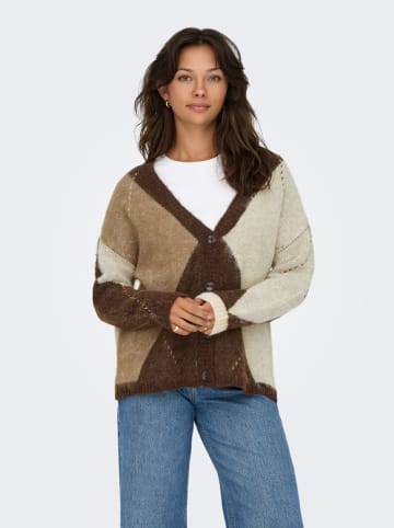 ONLY Vest bruin/beige