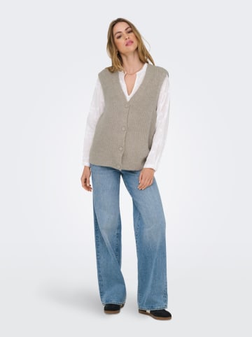 ONLY Kamizelka w kolorze kremowym