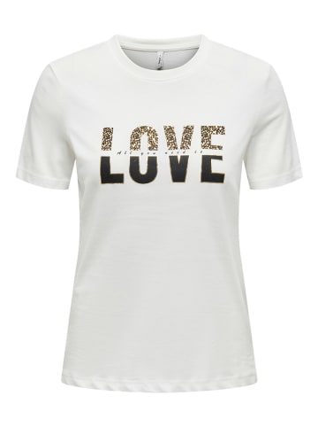 ONLY Koszulka w kolorze białym