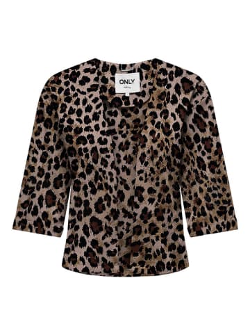 ONLY Blazer "Poptrash" lichtbruin/zwart