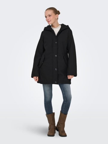 ONLY Parka puchowa w kolorze czarnym