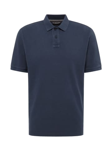 ELBSAND Poloshirt "Len" in Dunkelblau