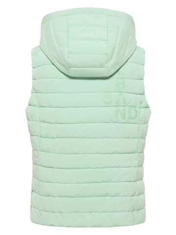 ELBSAND Doorgestikte bodywarmer "Cara" mintgroen
