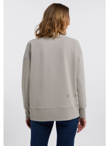 ELBSAND Sweatshirt "Enola" in Taupe