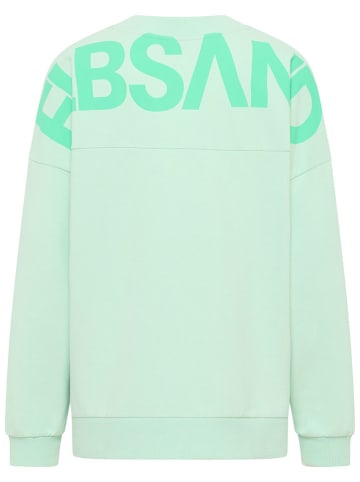ELBSAND Sweatshirt "Tuuma" in Mint