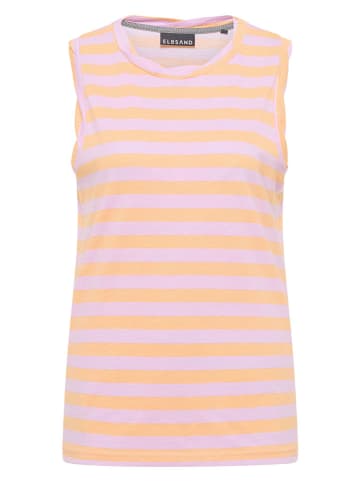 ELBSAND Top "Meevis" in Orange/ Rosa